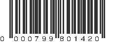 UPC 000799801420