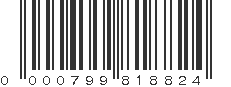 UPC 000799818824