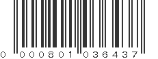 UPC 000801036437