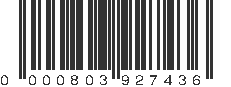 UPC 000803927436