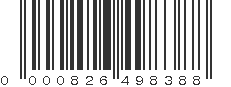 UPC 000826498388