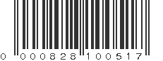 UPC 000828100517