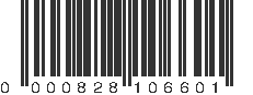 UPC 000828106601