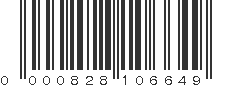 UPC 000828106649