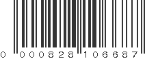 UPC 000828106687