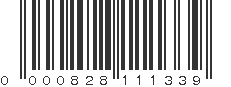 UPC 000828111339