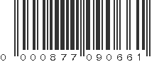 UPC 000877090661