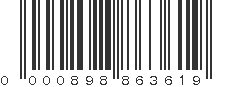 UPC 000898863619