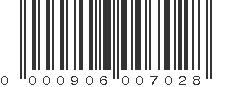 UPC 000906007028