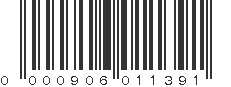 UPC 000906011391