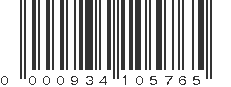 UPC 000934105765