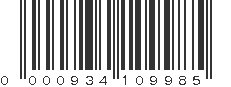 UPC 000934109985