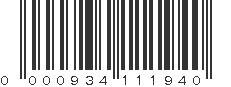 UPC 000934111940