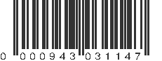 UPC 000943031147