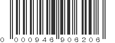 UPC 000946906206