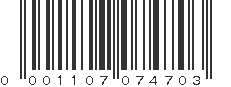 UPC 001107074703