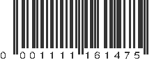 UPC 001111161476