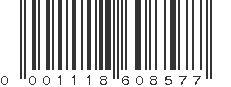 UPC 001118608577