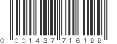 UPC 001437716199