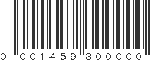 UPC 001459300000