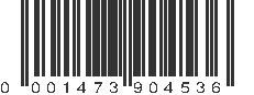 UPC 001473904536