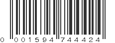 UPC 001594744424