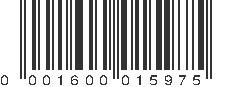 UPC 001600015975