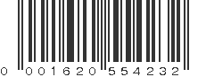 UPC 001620554232