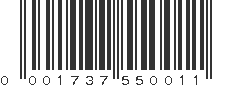 UPC 001737550011