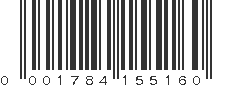 UPC 001784155160