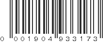 UPC 001904933173