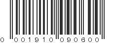 UPC 001910090600