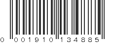 UPC 001910134885