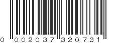 UPC 002037320731