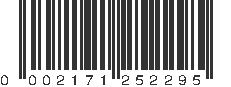 UPC 002171252295