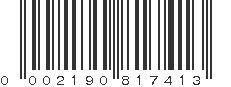 UPC 002190817413