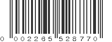 UPC 002265528770