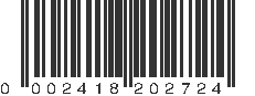 UPC 002418202725