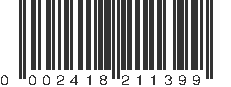 UPC 002418211390