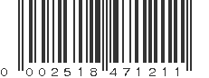 UPC 002518471212