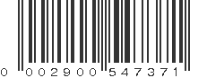 UPC 002900547371