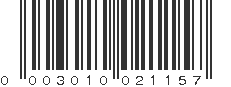 UPC 003010021151