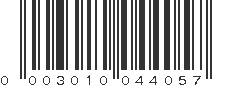 UPC 003010044057