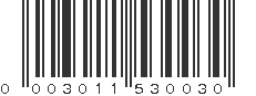 UPC 003011530030