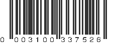 UPC 003100337521