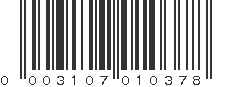 UPC 003107010378