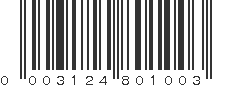 UPC 003124801003