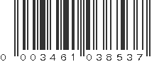 UPC 003461038537