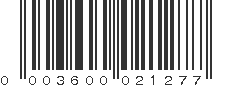 UPC 003600021277