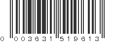 UPC 003631519613